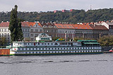 Boatel Admiral - the right bank of the Vltava