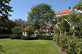 Franciscan Garden in the centre of Prague